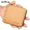 Baellerry Casual Style Zipper Men Wallets Card Holder Small Wallet Male Synthetic Leather Man Purse  Pur's Carteira. 