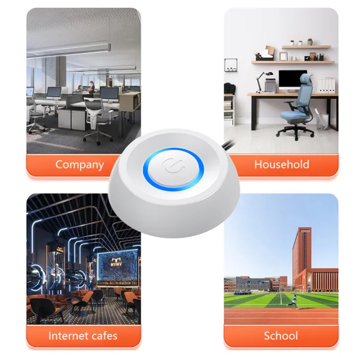 Multifunction%202%20Meters%20LED%20Light%20Computer%20Desktop%20Power%20Switch%20PC%20Motherboard%20External%20Start%20Power%20On/Off%20Button%20Extension%20Cable%20Fengshi%20-%20Image%203