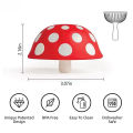 Magic Mushroom Funnel Foldable Silicone Funnel For Filling Bottles Or Container WANNA. 
