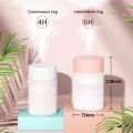260ml Aroma Diffuser USB Smart Ultrasonic Air Humidifier Desktop Mute Essential Oil Diffuser Atomizer with LED Lamp for Home Car. 