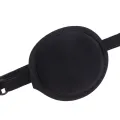 Pirate Eye Patch Unisex Black Single Eye Patch Eyepatch One Eye Washable Adjustable Concave Eye Patch Kid Pirate Cosplay Costume Huiye. 