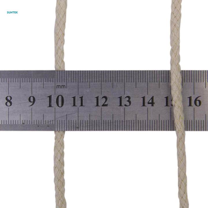 3x%2010M%20Soft%20Braided%20Cord%20Natural%20Cotton%20Rope%20Thread%20Cord%20Light%20Beige%205mm%20-%20Image%209