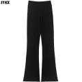 Children's Pants Dance Pants Practice Boys And Girls Slim Cotton Latin Dance Jazz Dance Black Bell Bottom Trousers. 