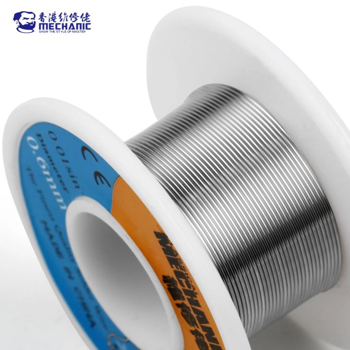 LeiyanNew%20Soldering%20Wire%20Roll%20MECHANIC%20HX-T100%2055g%20Mild%20Rosin%20Core%20183%E2%84%83%20Melting%20Point%200.2mm-1.2mm%20High%20Purity%20Solder%20Wire%20Welding%20Flux%201-3%25%20Iron%20Cable%20Reel%20-%20Image%204