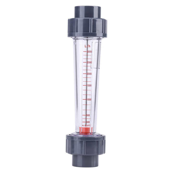 Flow Meter Plastic Tube Type LZS-25 Water Rotameter 300-3000L/H for Chemical Petroleum Light Industry etc.