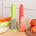 Multifunctional Peeling Knife Storage Type Storage Tube Anti-splash Fruit Vegetable Peeler Supplies Household Kitchen Tools. 
