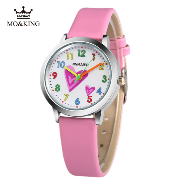 Kids Rist Watch Children Wrist Watch 3D Cartoont Leisure Leather Movement Clock Boy ...