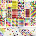 10 Sheet Smiling Face Stickers Cute Notebook Laptop Portrait Decals Smile Star Letter Reward Sticker Classic Toys For Kids Gift. 
