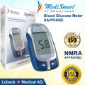 MediSmart Sapphire Gluco Meter - Lifetime warranty. 