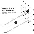 50 Pcs 6-Inch Pegboard Hooks Metal Shelving Hooks and Organizer Assortment Pegboard Garage Storage Organizer. 