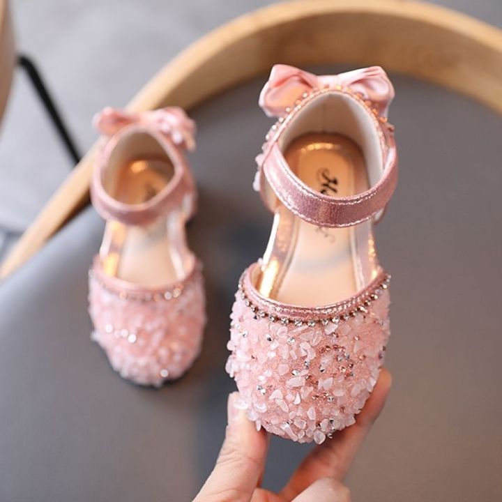 Girls' shoes summer new little girl baby princess children's Baotou