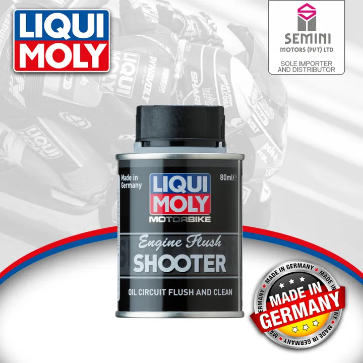 LIQUI MOLY MOTORBIKE ENGINE FLUSH SHOOTER - 80 ML