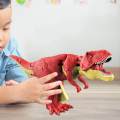 Telescopic Spring Dinosaur Toy Tyrannosaurus Supplies Figurine Simulated Dinosaur Toy for Travel. 
