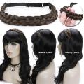 Synthetic Braided Headbands Hair Band Braiding Hair Accessories Hair Extension Hairpiece for Women Girls. 