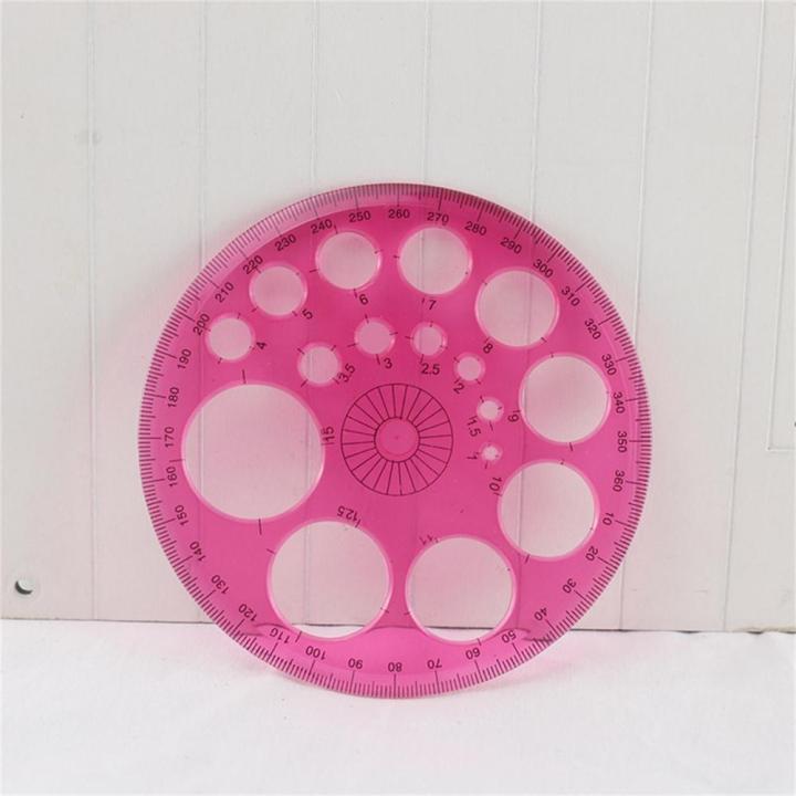 Stationery%20360%20Degree%20Round%20Ruler%20High%20Durability%20Plastic%20Template%20Ruler%20Circle%20Drawing%20Stencil%20Geometric%20Tool%20School%20Supplies%20-%20Image%203