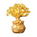 Good Luck Tree Ornament Fortune Bringing Golden Money Tree Ornament for Good Luck Fengshui Decoration Buyers' Favorite Desktop Money Tree Ornament. 