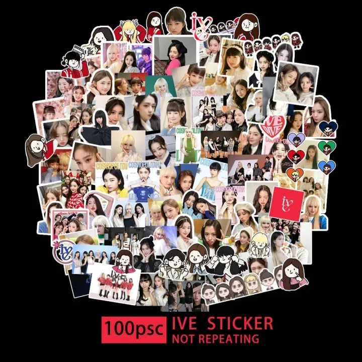 100pcs/set%20Kpop%20IVE%20Stickers%20Pack%20Ive%20Album%20Photocards%20Eleven%20Kpop%20Cute%20Girls%20Photo%20Sticker%20Fans%20Collection%20Gift%20Cartoon%20Labels%20-%20Image%206