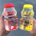 tumbler water bottle aquaflask tumbler 480ml Plastic Water Bottle Cute Tour Drinking Bottles Shaker Yakult Shape Kawaii Milk Carton Glass Water Bottles For Girl Bidon. 
