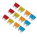 12 Way Blade Fuse Holder Box with Spade Terminals and Fuse 4PCS 4Pin 12V 80A Relays for Car Truck Trailer and Boat. 