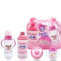 Pretty Baby Feeding Bottle Set 4pcs Newborn Creative Baby Products feeding Bottle Sets Newborn Baby Bottle Baby For Gift Pack Gear Hospital Bag Bottle and Accessories Baby Gift Pack. 