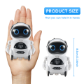 Mini RC Pocket Robot for Kids with Interactive Dialogue Conversation. 
