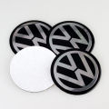 4Pcs Car Wheel Center Emblem Stickers Hubcap Badge Decals for Volkswagen Touareg Tiguan Polo Bora mk6 Vento Golf Passat Jetta. 