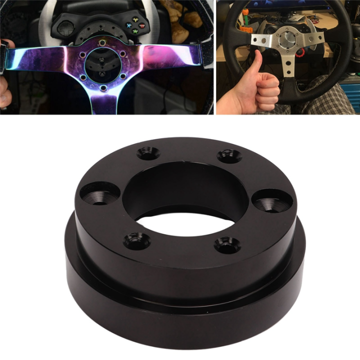 NCANRUI%20Aluminum%2070MM%20Steering%20Wheel%20Adapter%20Sim%20Racing%20Gaming%20Steering%20Wheel%20Adapter%20for%20G29%2013/14inch%20-%20Image%204
