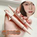 Matte Pearl White Highlighter Pen Double-headed 3D Contouring Make Up Stick Face Multifunctional Lying Silkworm Brighten Pencil. 