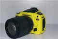 Nice Camera Video Bag For Nikon D90 Silicone Case Rubber Camera case Protective Body Cover Skin. 