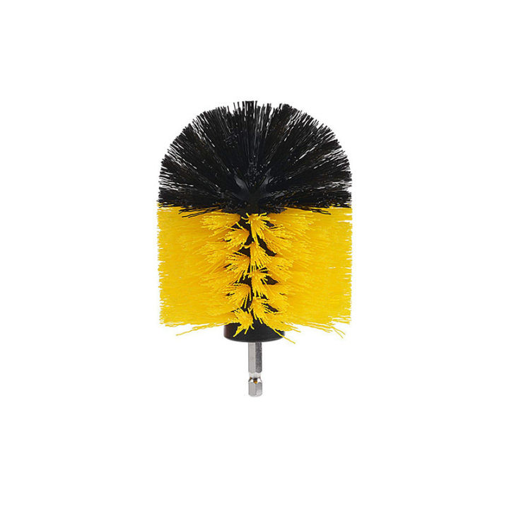 4 Electric Drill Brush Cleaning Brush Electric Drill Bruch Head Set Car Wheel Hub Cleaning Brush