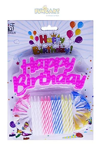 Happy%20Birthday%20Candles%20With%20Stand%20And%20Plastic%20Cake%20Server,%20Pink%20Happy%20Birthday%20Cake%20Topper%20&%20Set%20of%2012%20Colorful%20Stripe%20Candle%20with%20Stand%20for%201st%20Birthday%20Decoration/Cake%20Topper,Cake%20Decoration,Birthday%20Decoration%20UPL%20-%20Image%203