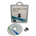 Wireless WiFi USB 2.0 Adapter 802.11N - Wi-Fi Receiver 300Mbps, 2.4GHz, 802.11b/g/n USB 2.0 Wireless Mini Wi-Fi Network Adapter. 