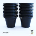Cactus Plastic Flower Pot 7cm. 