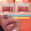 CAKAILA 10pcs/set Lip Gloss Matte Velvet Lipstick Waterproof Long-lasting Liquid Lipstick Women Moist Lip Tint. 