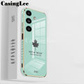 For Samsung M15 case Shining Maple Leaf Design soft plating Cover For Samsung Galaxy M15 Back Cover Phone cases. 