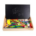 Wooden Computation Operation Study Box for Basic Math Calculations for Kids, Multicolor. 