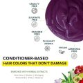 Paradyes Semi-permanent Bekaraar Burgundy DIY Conditioner Based Hair Colour infused with Aloe-vera, Bhringaraj, Brahmi, Almonds & Amla 120 gm(FROM INDIA)NUSS. 