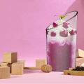 20Pcs 70ml Reusable Cylinder Dessert Cups Plastic Mini Yogurt Mousse Dessert Cup. 
