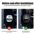 2/4pcs Silicone Car Door Lock Buckle Protector Cover For Nissan Nismo Juke Note Versa Almera X-Trail Xterra Qashqai Accessories. 