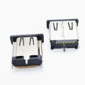 SMT HDMI Type A Vertical Female Header 19Pin 15.0mm SMT Receptacle 180° 3-Leg for /TV. 