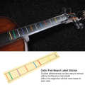1x Fret Board Label Sticker Finger Position Marker 4/4 3/4 1/4 1/2 1/8 Cellos. 