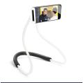 Flexible long arm lazy neck phone holder for cell phone. 