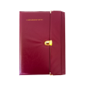 Campandium Golden Lock File | Office Document File Folder With Sliver Lock for Office, Students and Professionals. 