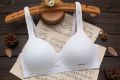 Simple Cotton Girl Underwear Student Bra High School Developmental Thin Section Without Steel Ring Gather Stereotype Bra. 