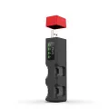 (New Product) IPLAY HBS-194 USB Handle Charger Game Machine Handle Charger For Nintendo Switch Joy-Con(Black). 