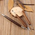 6pcs Clay Sculpting Set Wax Carving Pottery Tools Shapers Polymer Modeling. 