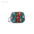Anrushide Japanese and Korean vertical stripe full screen kitten suitable for Fashion Airpods4/3 headphone protective case for pro2 2nd and 3rd ge. 