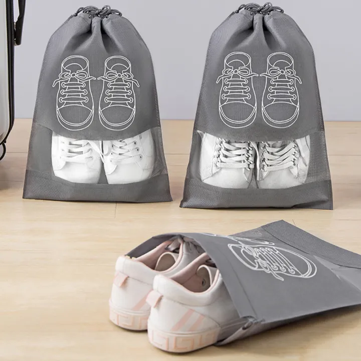 Shoes%20Storage%20Bag%20Closet%20Organizer%20Non-woven%20Travel%20Portable%20Bag%20Waterproof%20Pocket%20Clothing%20Classified%20Hanging%20Bag%20-%20Image%202