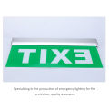 Emergency Light Safety Exit Sign Luminaire Leds Warning Guidance Signage Lamp Lighting. 