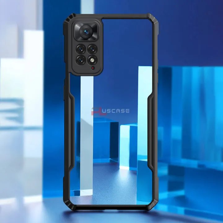PlusCase%20for%20Xiaomi%20Redmi%20Note%2011%20Pro%204G%20/%205G%20Case%20Air%20Cushion%20Hard%20Clear%20Shockproof%20Back%20Cover%20-%20Image%209
